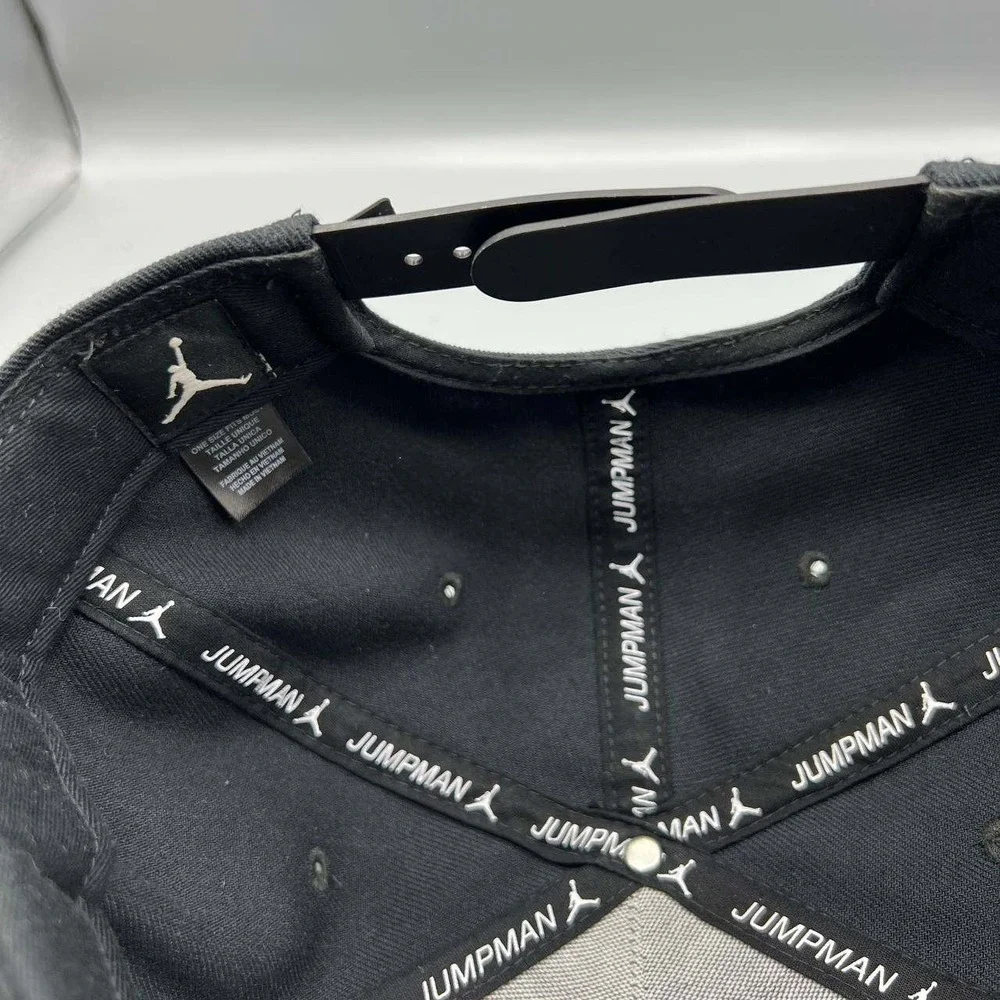 Air Jordan Hat Men Black Space Jam Jumpman‎ Snap Back Cap